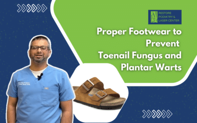 Proper Footwear to Prevent Toenail Fungus and Plantar Warts