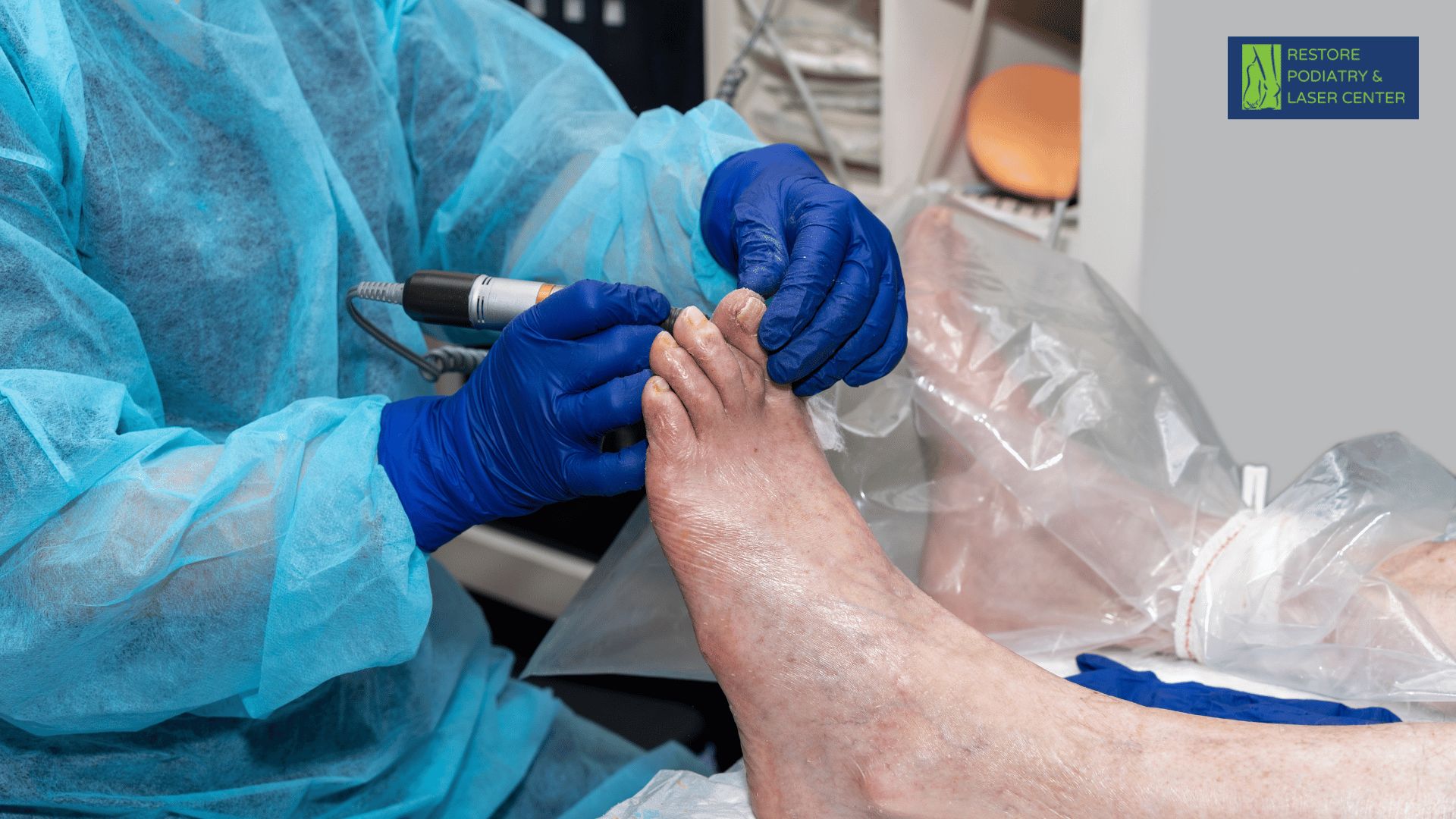 Restore Podiatry's advanced laser therapy for diabetic neuropathy