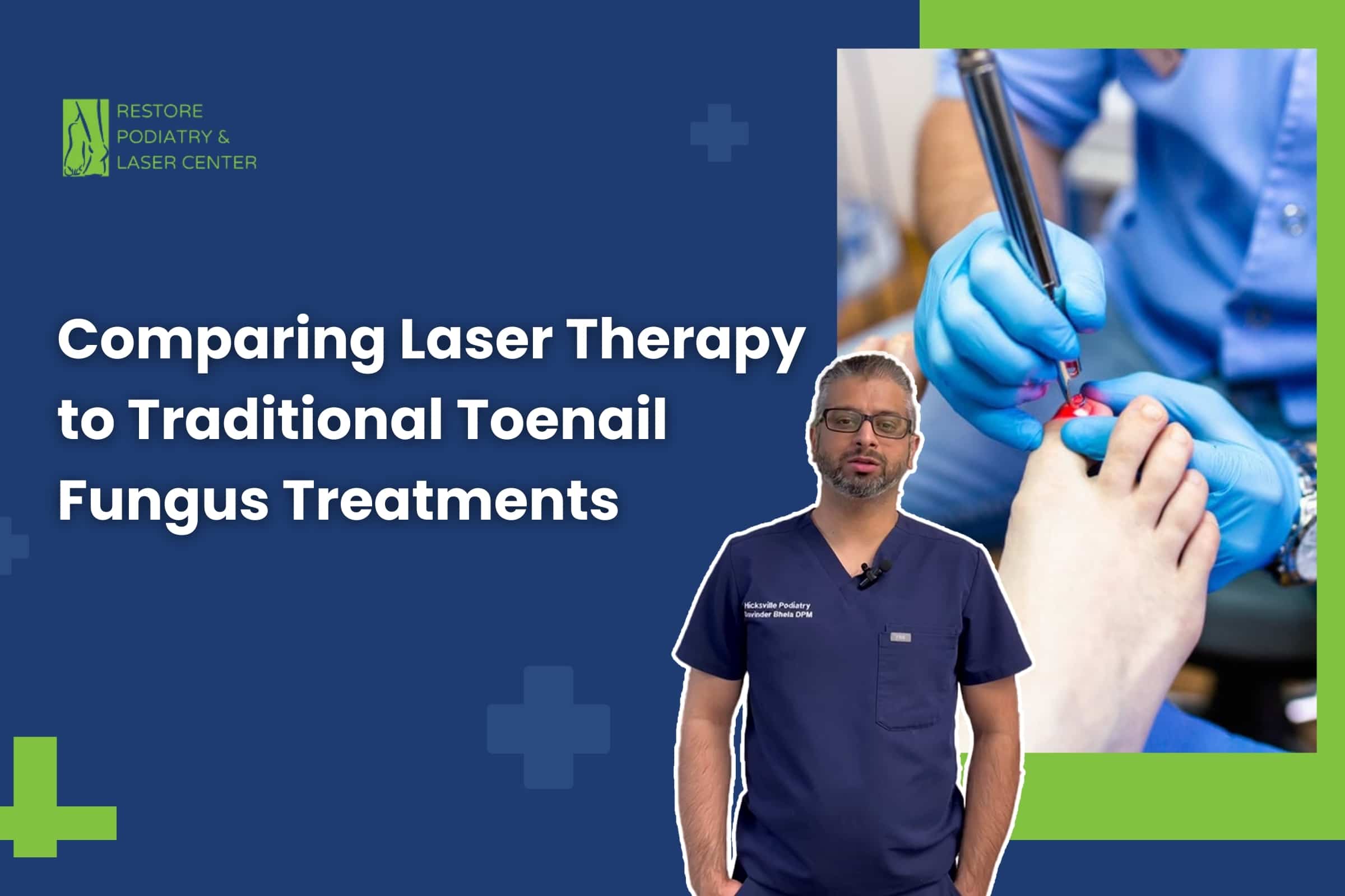 Comparing Laser Therapy to Traditional Toenail Fungus Treatments