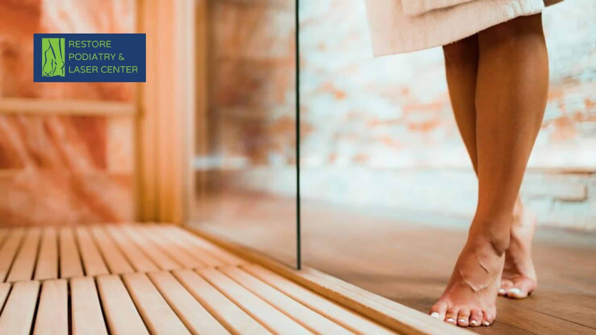 Avoid Walking Barefoot in Public Areas