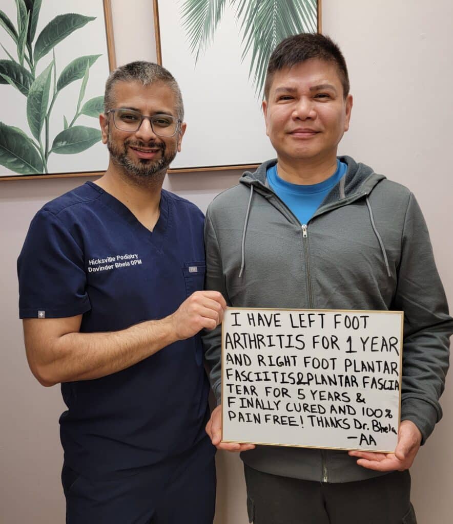 Foot Arthritis - Plantar Fasciitis - Happy Patient
