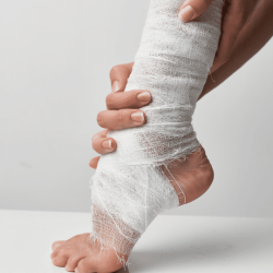 Common foot or ankle injuries